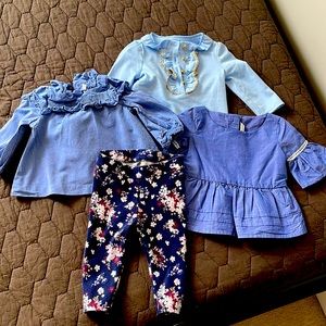 Baby girl Janie & Jack outfits, 3-6m